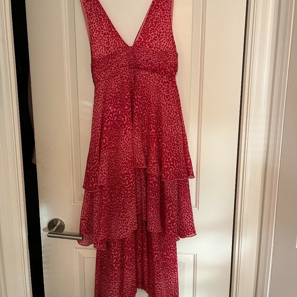 Pink Cheetah Topshop Dress - Picture 1 of 5